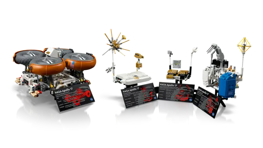 Блоковий конструктор LEGO Technic Місячний автомобіль NASA Apollo (42182)