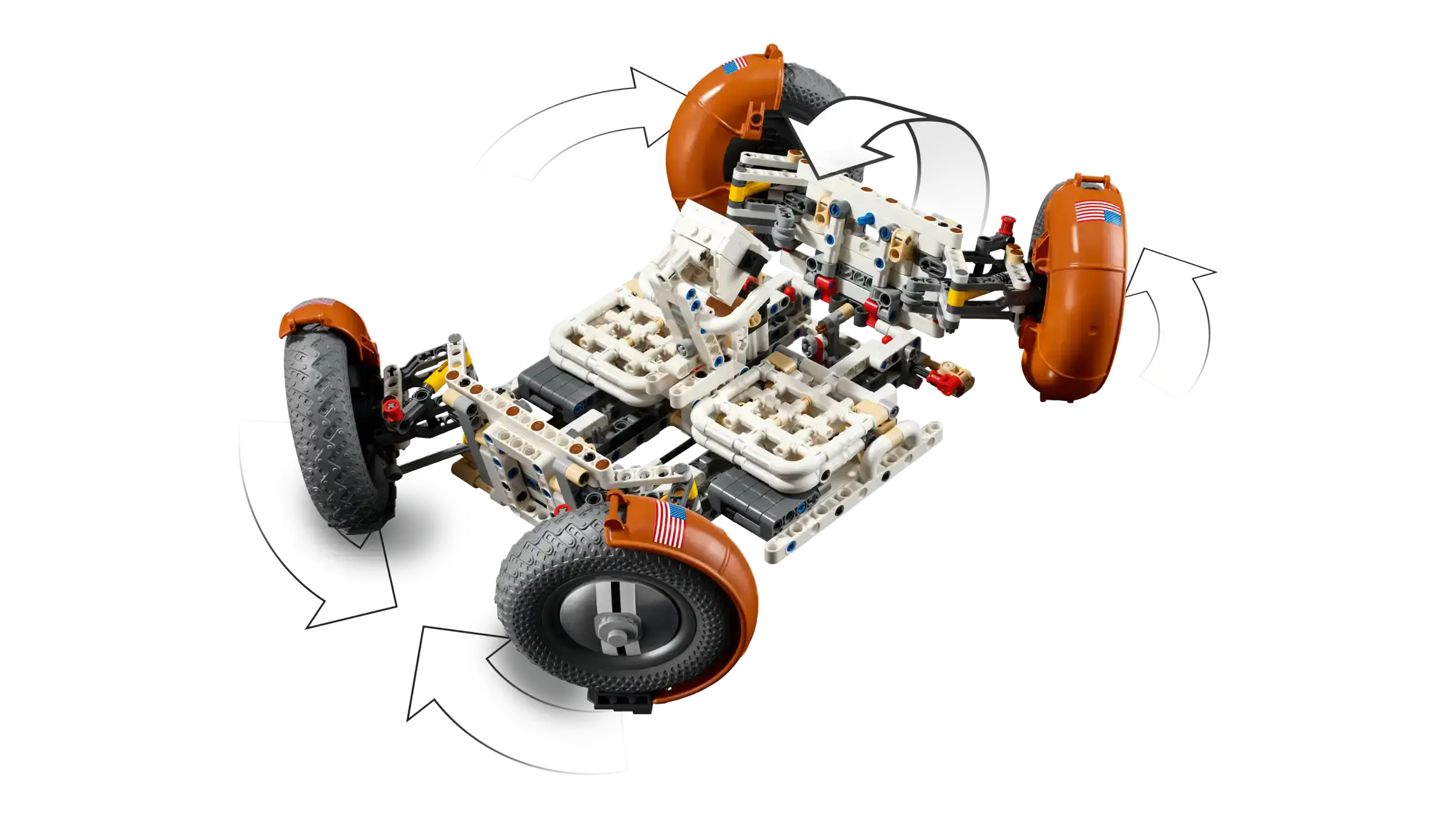 Блоковый конструктор LEGO Technic Лунный автомобиль NASA Apollo (42182)