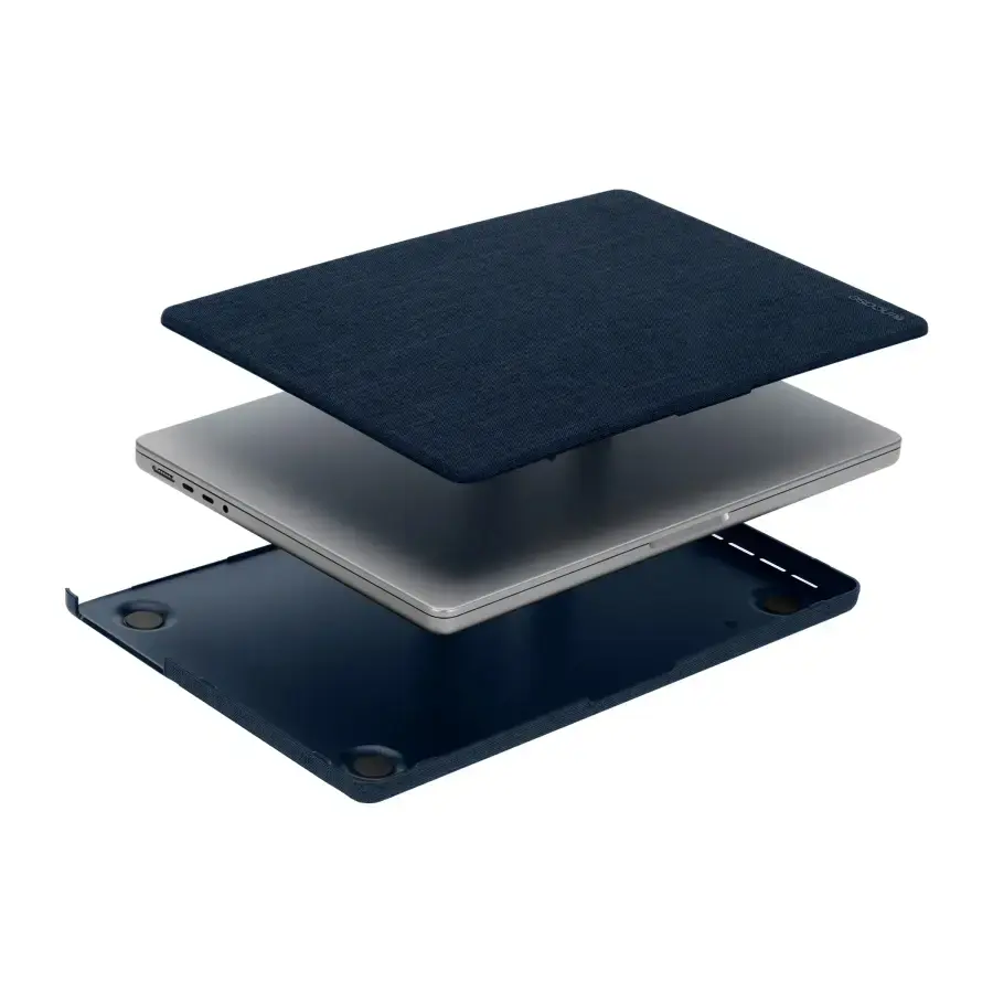 Чехол-накладка Incase Textured Hardshell with Woolenex for MacBook Pro 14.2" - Cobalt (INMB200720-CBT)