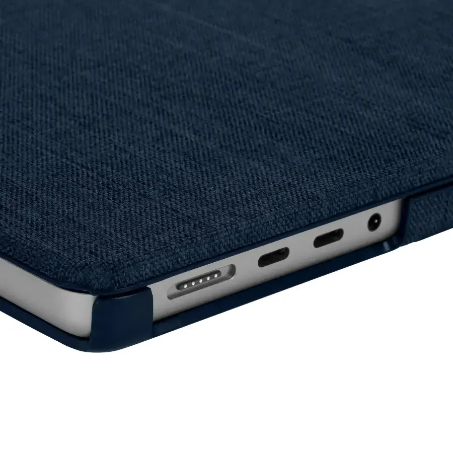 Чехол-накладка Incase Textured Hardshell with Woolenex for MacBook Pro 14.2" - Cobalt (INMB200720-CBT)