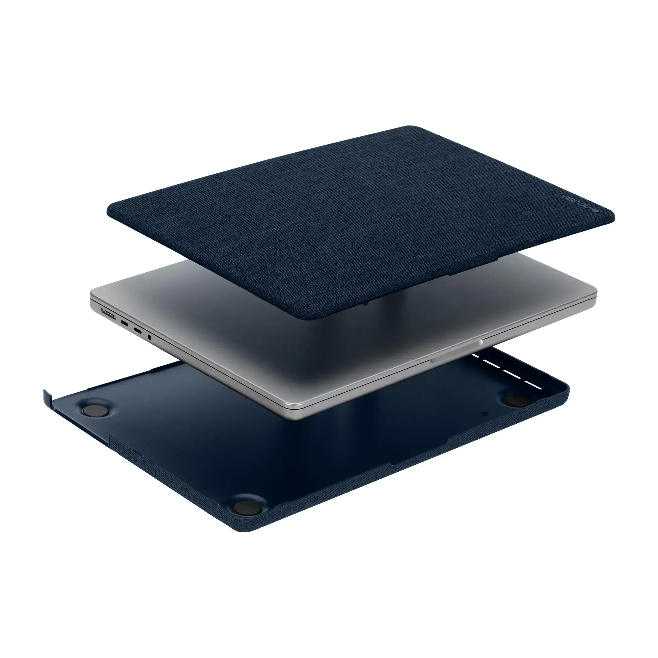 Чехол-накладка Incase Textured Hardshell with Woolenex for MacBook Pro 16.2" - Cobalt (INMB200723-CBT)