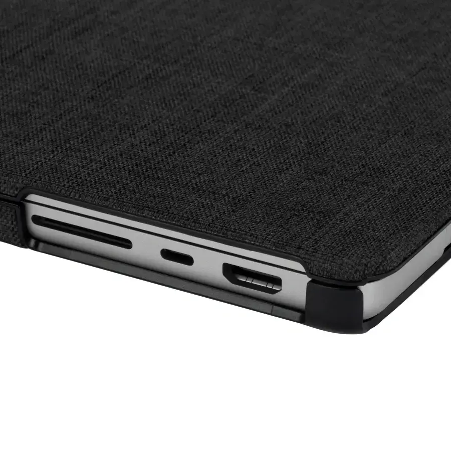 Чехол-накладка Incase Textured Hardshell with Woolenex for MacBook Pro 16.2" - Graphite (INMB200723-GFT)
