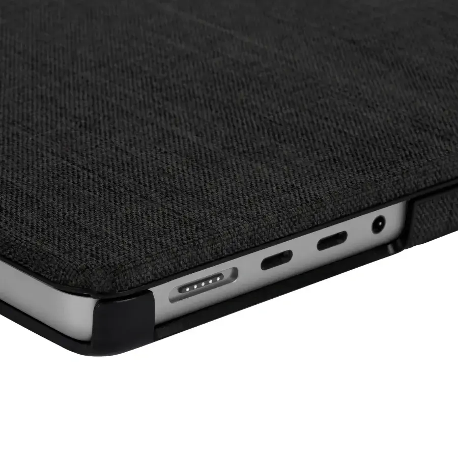 Чехол-накладка Incase Textured Hardshell with Woolenex for MacBook Pro 16.2" - Graphite (INMB200723-GFT)