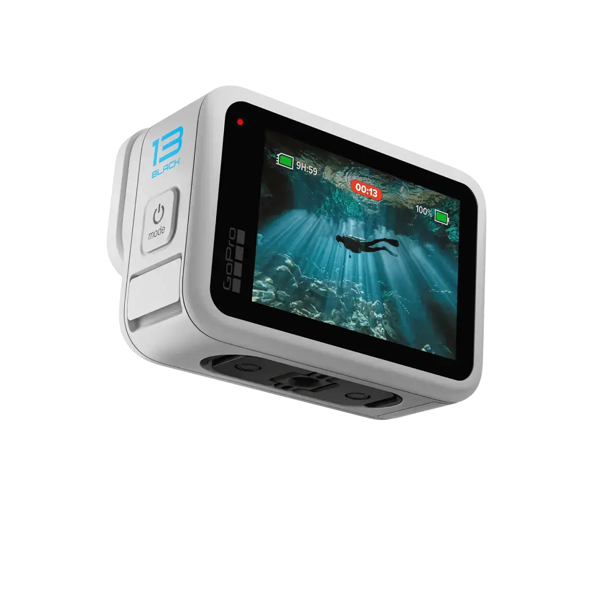 Екшн-камера GoPro HERO13 - Black in Polar White (CHDHX-132-RW, CHDHX-132-TH)
