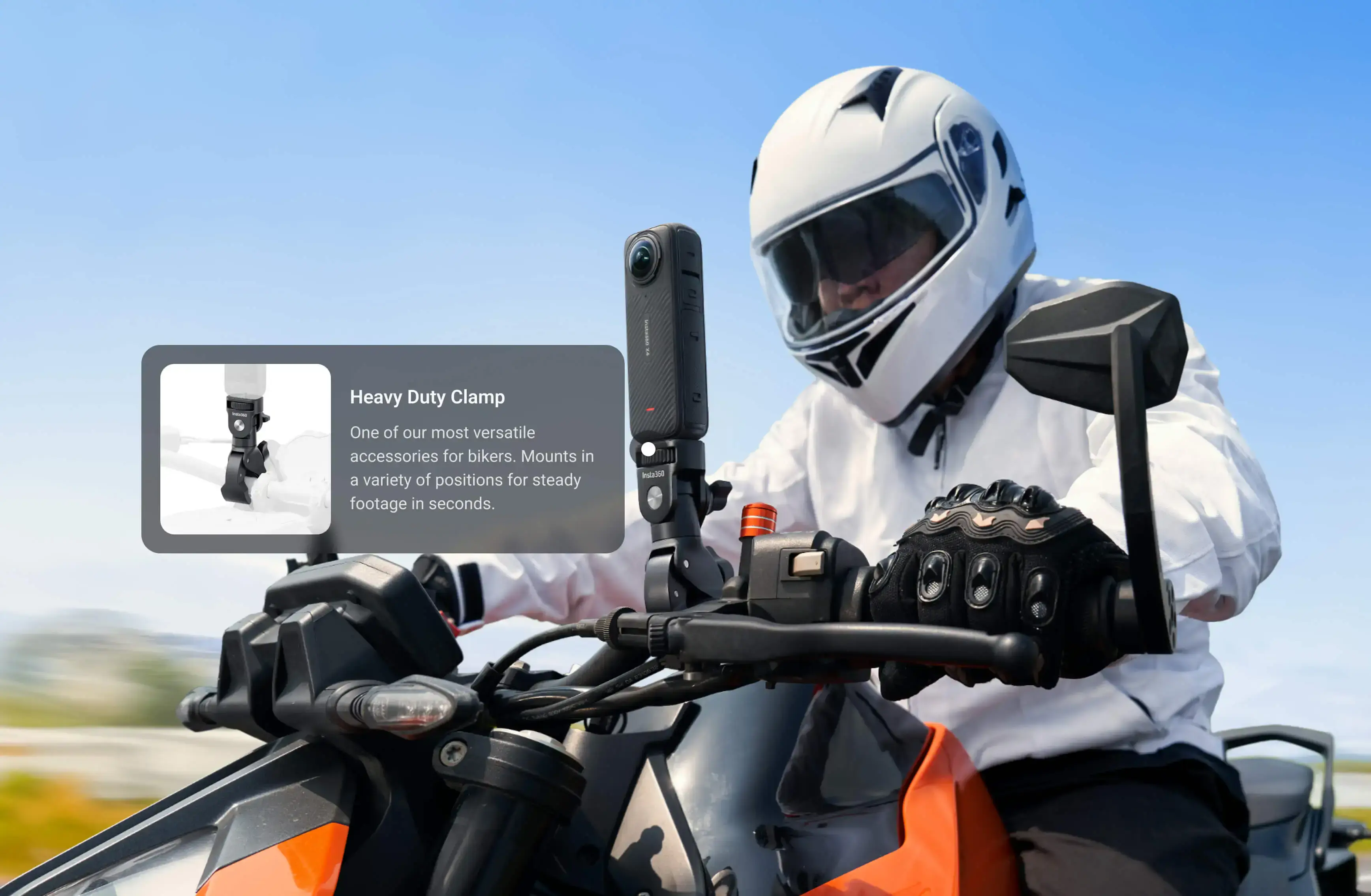 Экшн-камера Insta360 X4 Motorcycle Ultimate Multiview Bundle