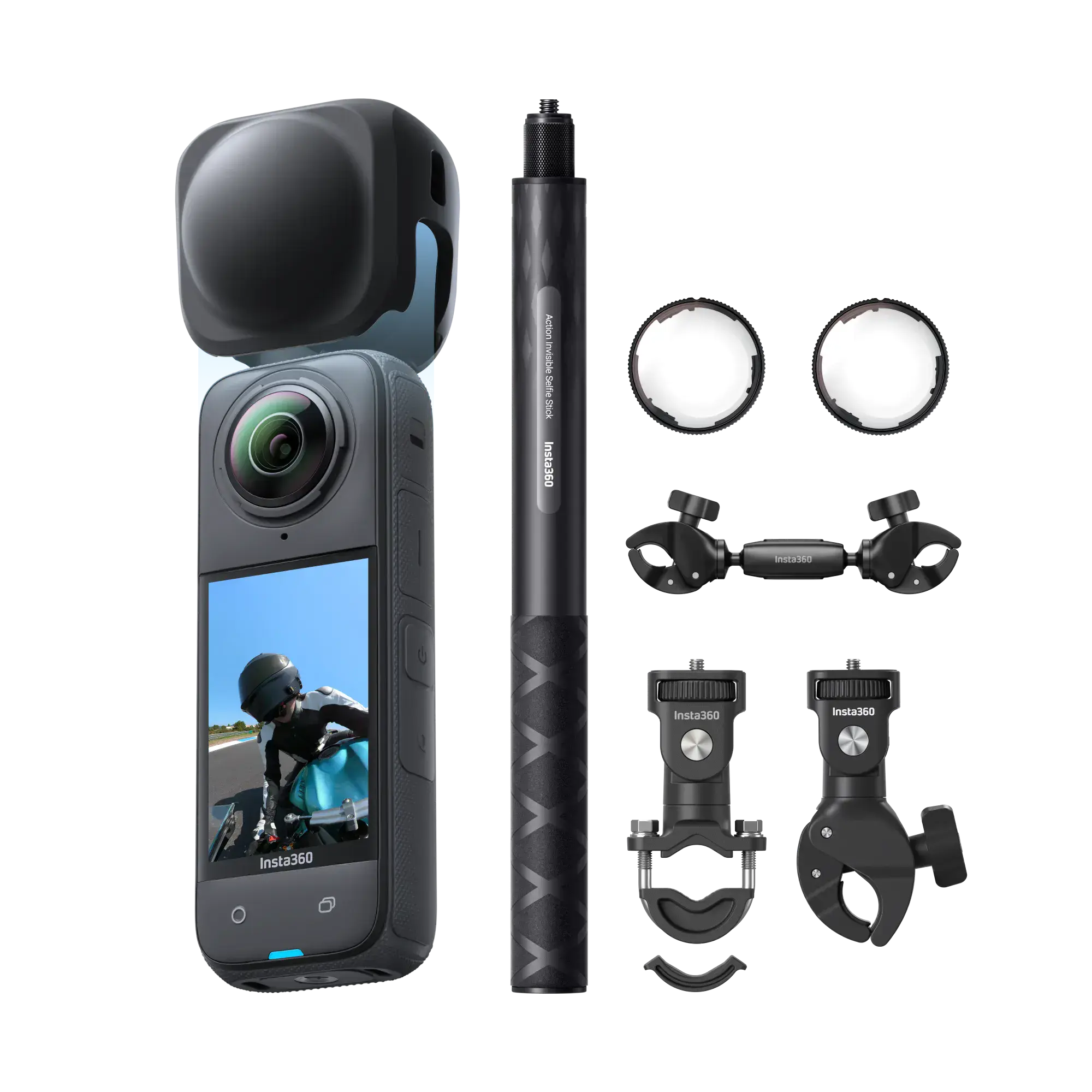 Экшн-камера Insta360 X4 Motorcycle Ultimate Multiview Bundle