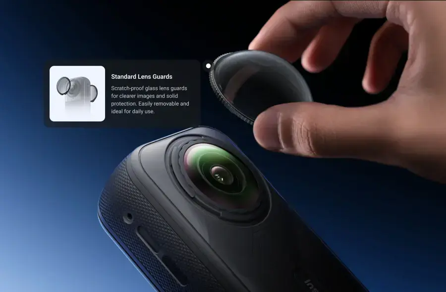 Екшн-камера Insta360 X5 Essentials Bundle (CINSAAHA_X504)