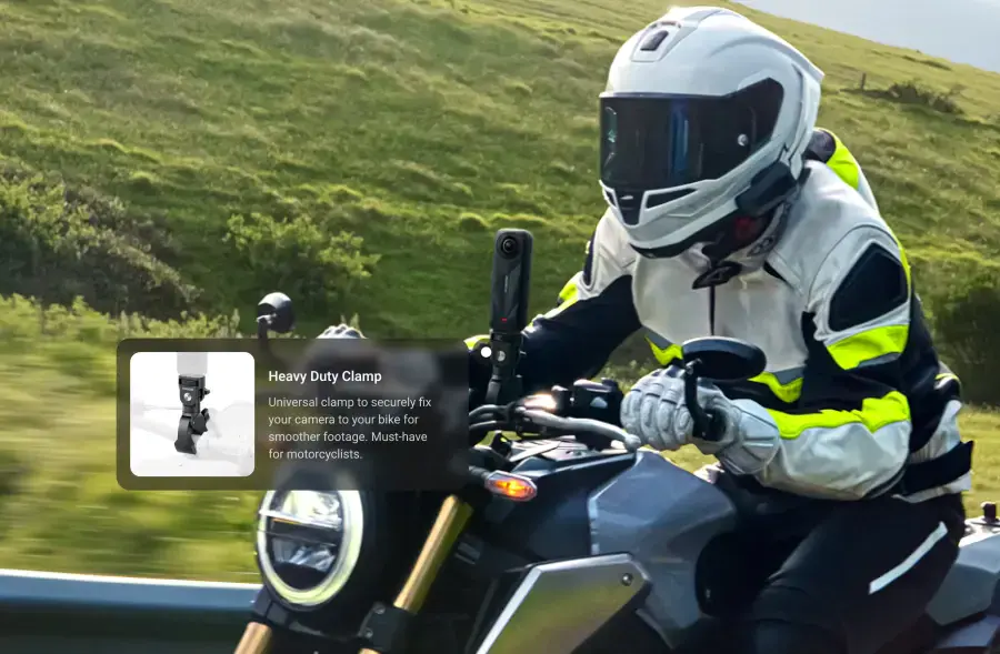 Екшн-камера Insta360 X5 Motorcycle Multiview Bundle (CINSAAHA_X502)