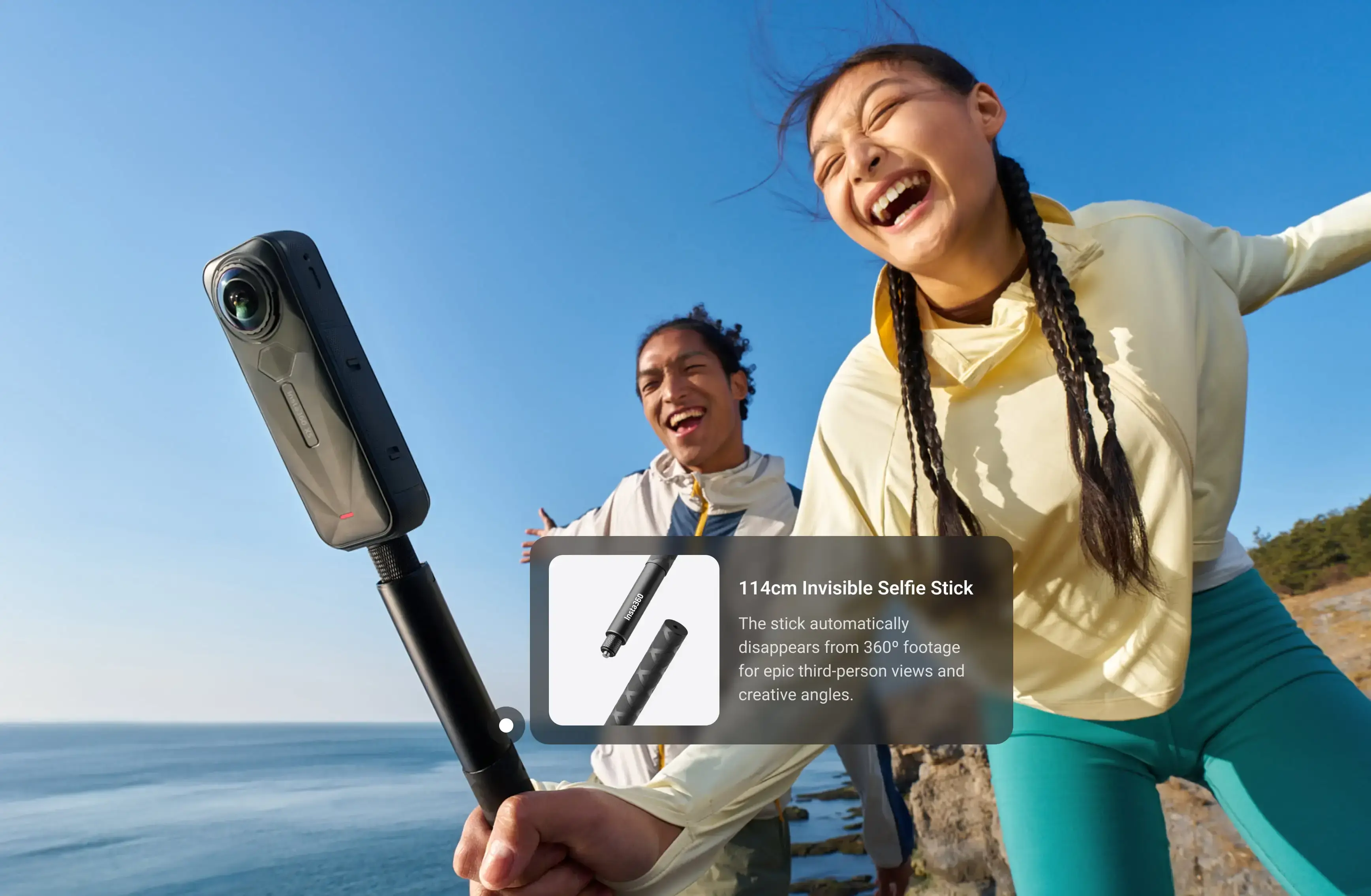 Экшн-камера Insta360 X5 Premium Lens Guards Bundle