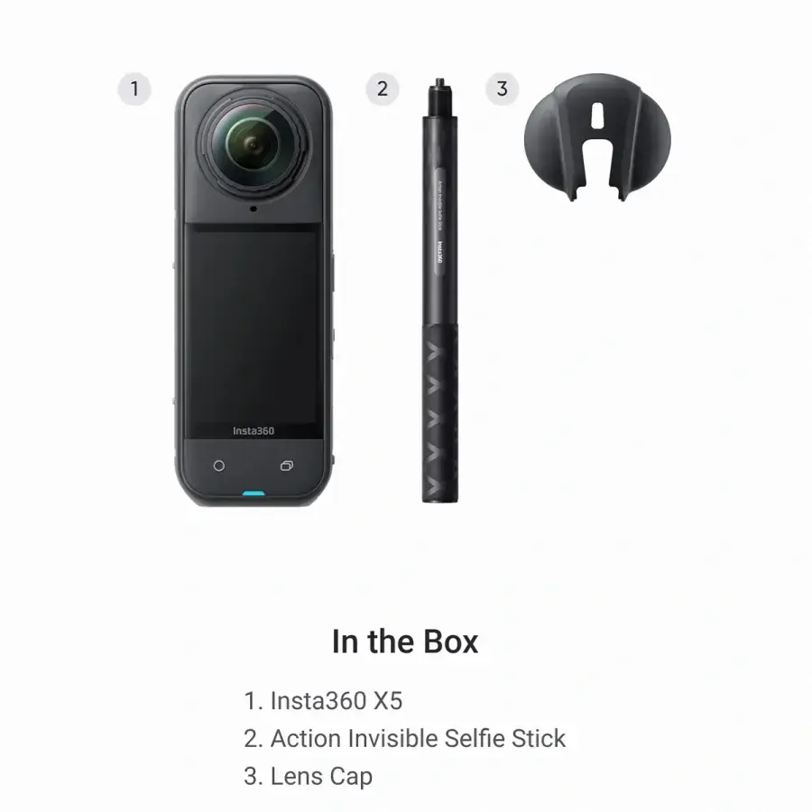 Экшн-камера Insta360 X5 Snowboard Bundle