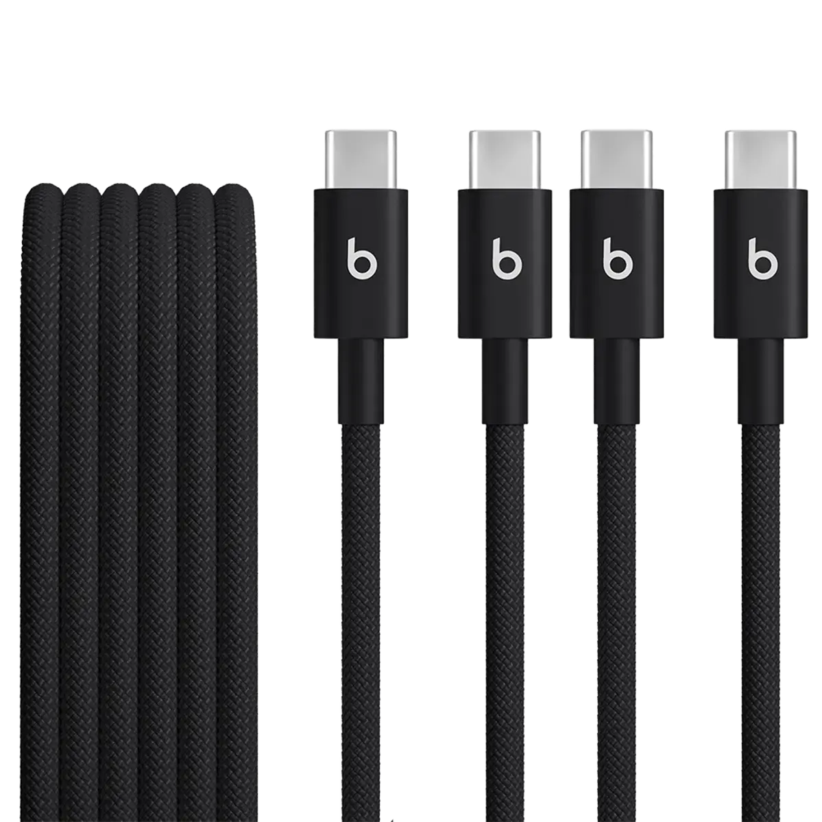 Кабель Beats Two-Pack USB-С to USB-C Woven Cables – Bolt Black (MDGC4)