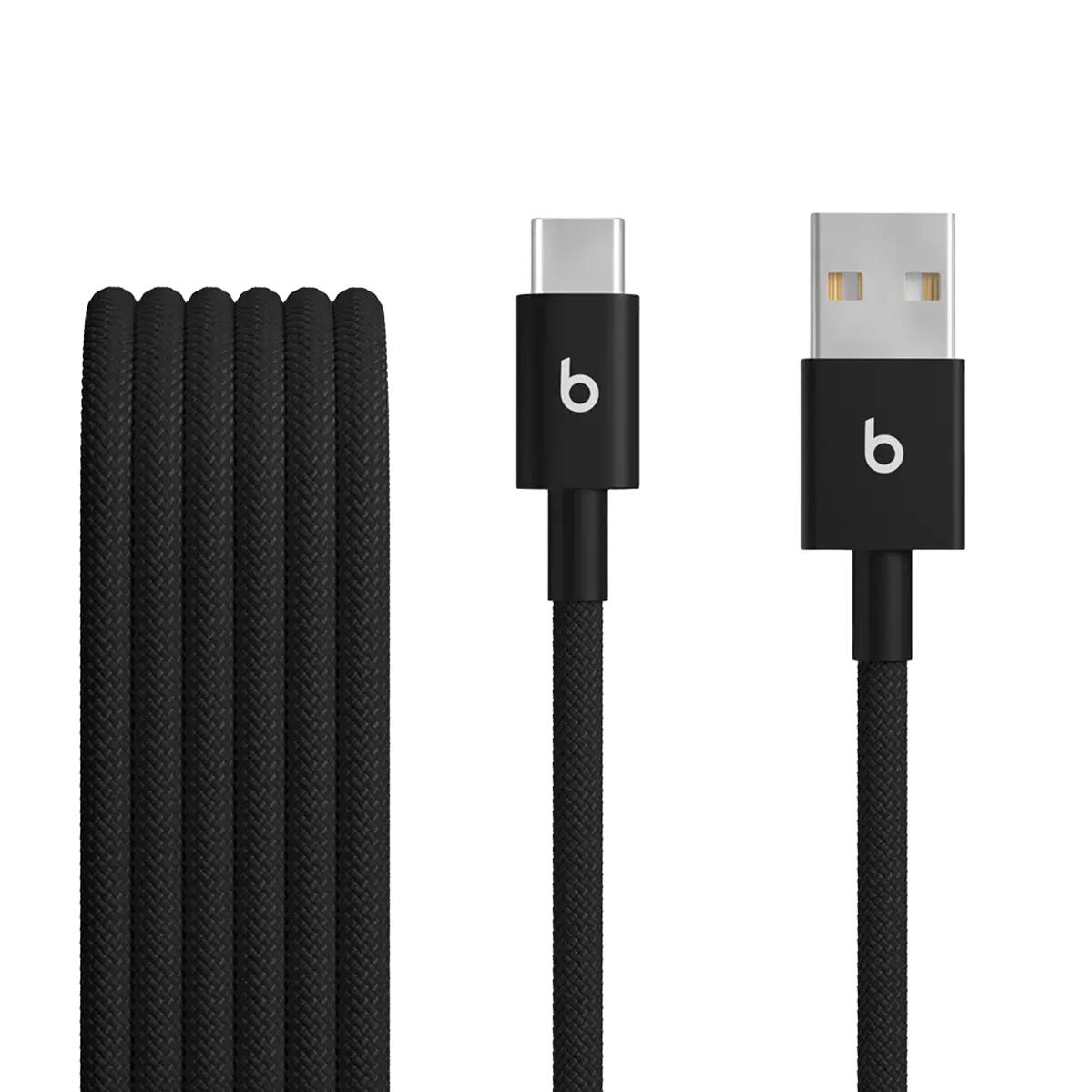 Кабель Beats USB-A to USB-C Woven Cable – Bolt Black (MDGG4)