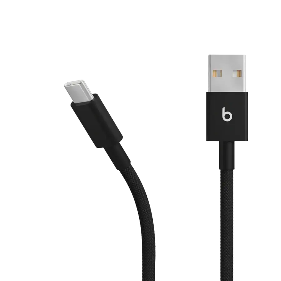 Кабель Beats USB-A to USB-C Woven Cable – Bolt Black (MDGG4)