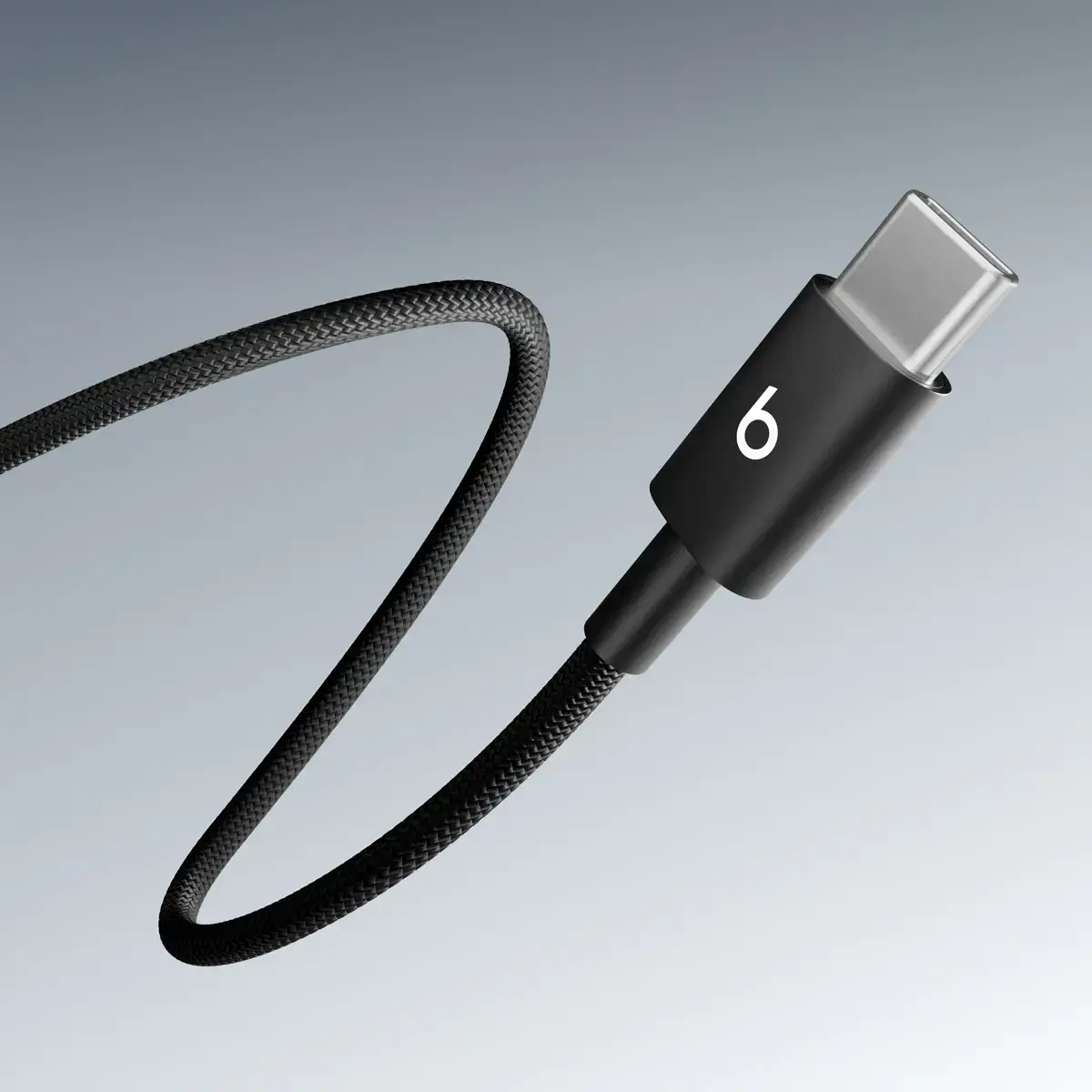 Кабель Beats USB-A to USB-C Woven Cable – Bolt Black (MDGG4)