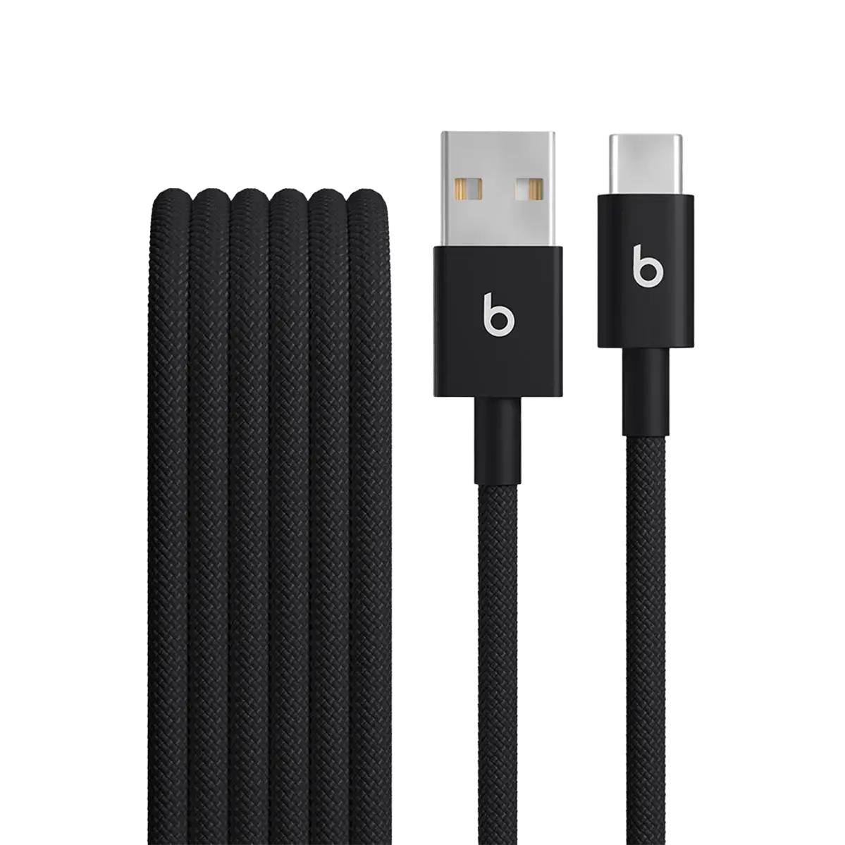 Кабель Beats USB-A to USB-C Woven Cable – Bolt Black (MDGG4)
