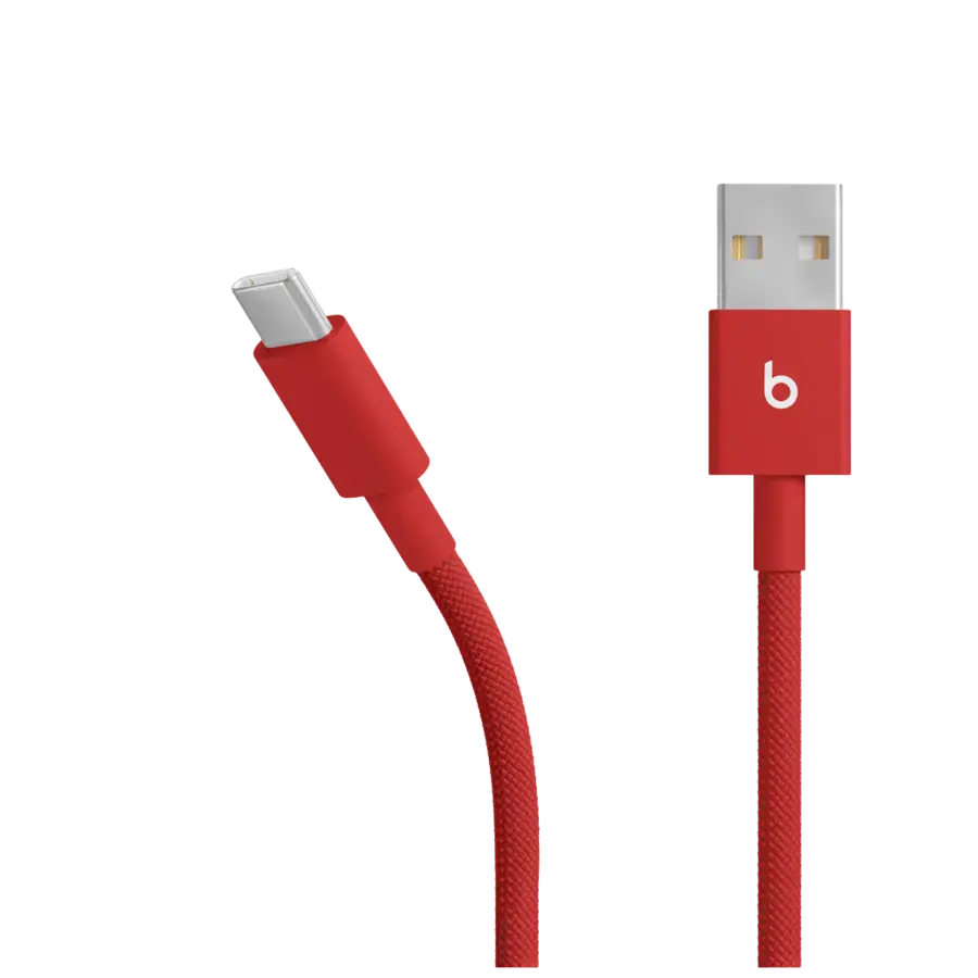 Кабель Beats USB-A to USB-C Woven Cable – Rapid Red (MFEJ4)