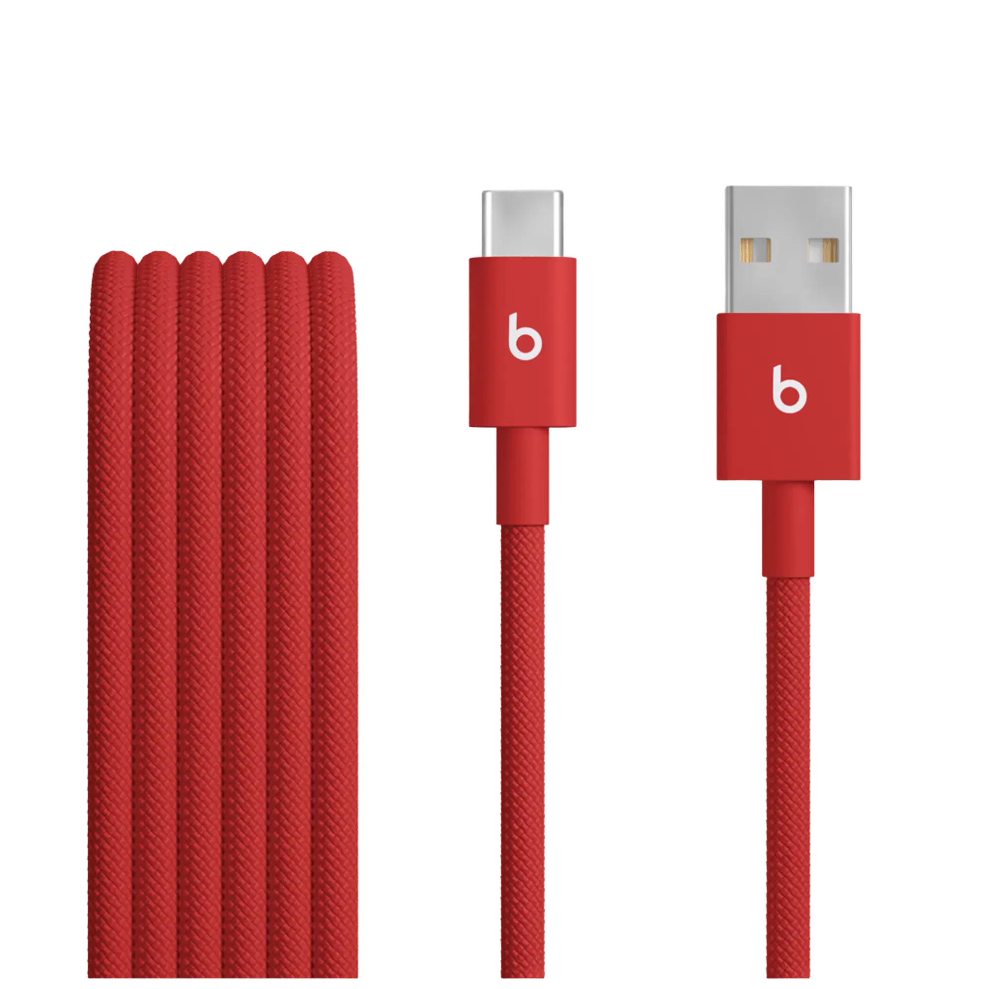 Кабель Beats USB-A to USB-C Woven Cable – Rapid Red (MFEJ4)
