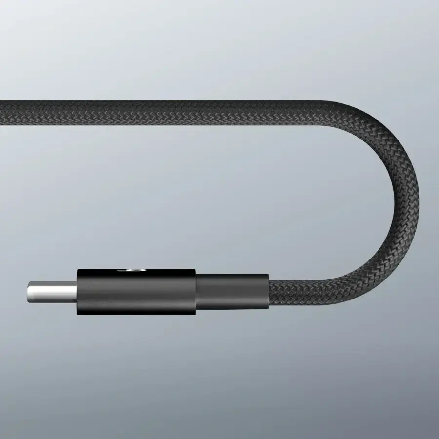Кабель Beats USB-С to USB-C Woven Short Cable – Bolt Black (MEQ94)