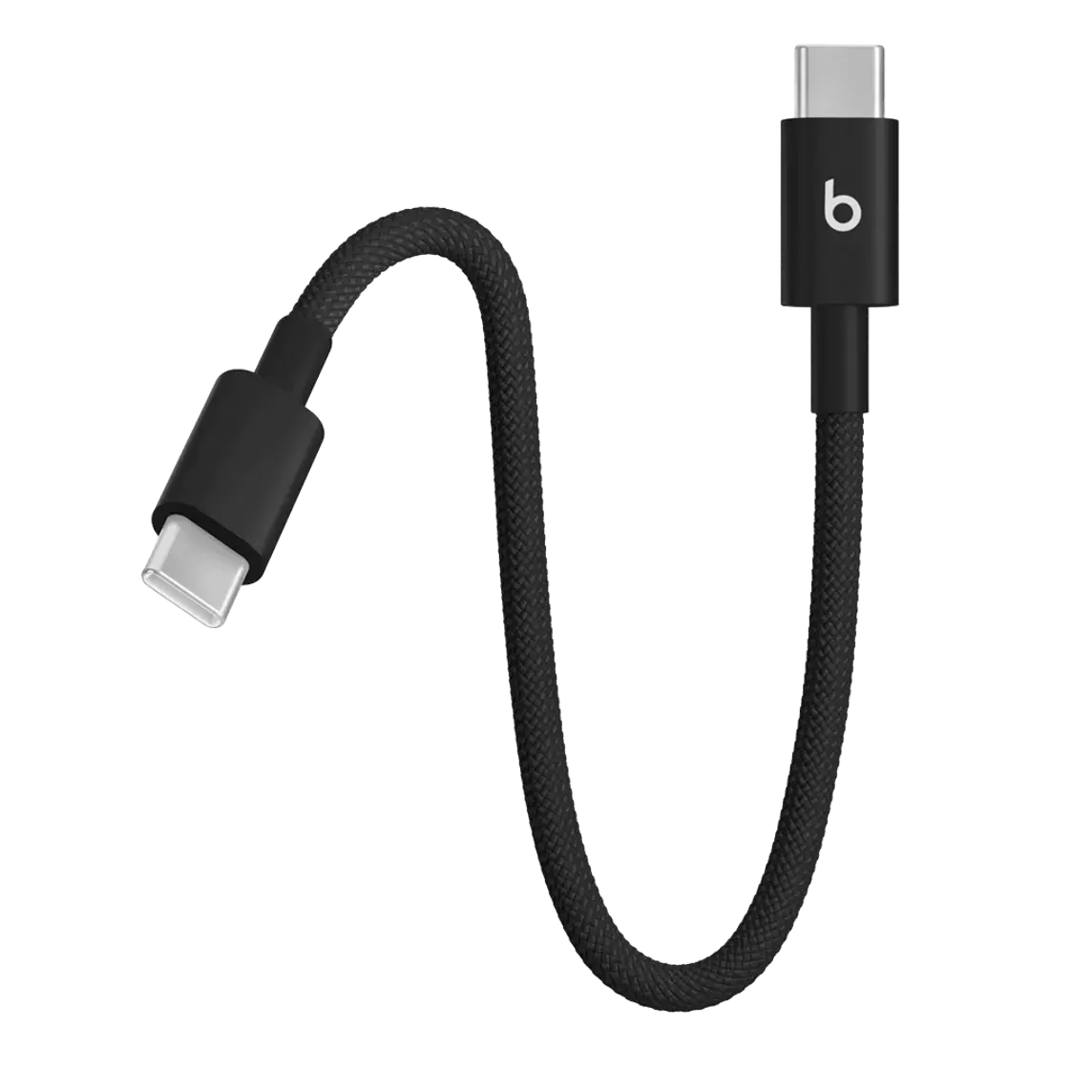 Кабель Beats USB-С to USB-C Woven Short Cable – Bolt Black (MEQ94)