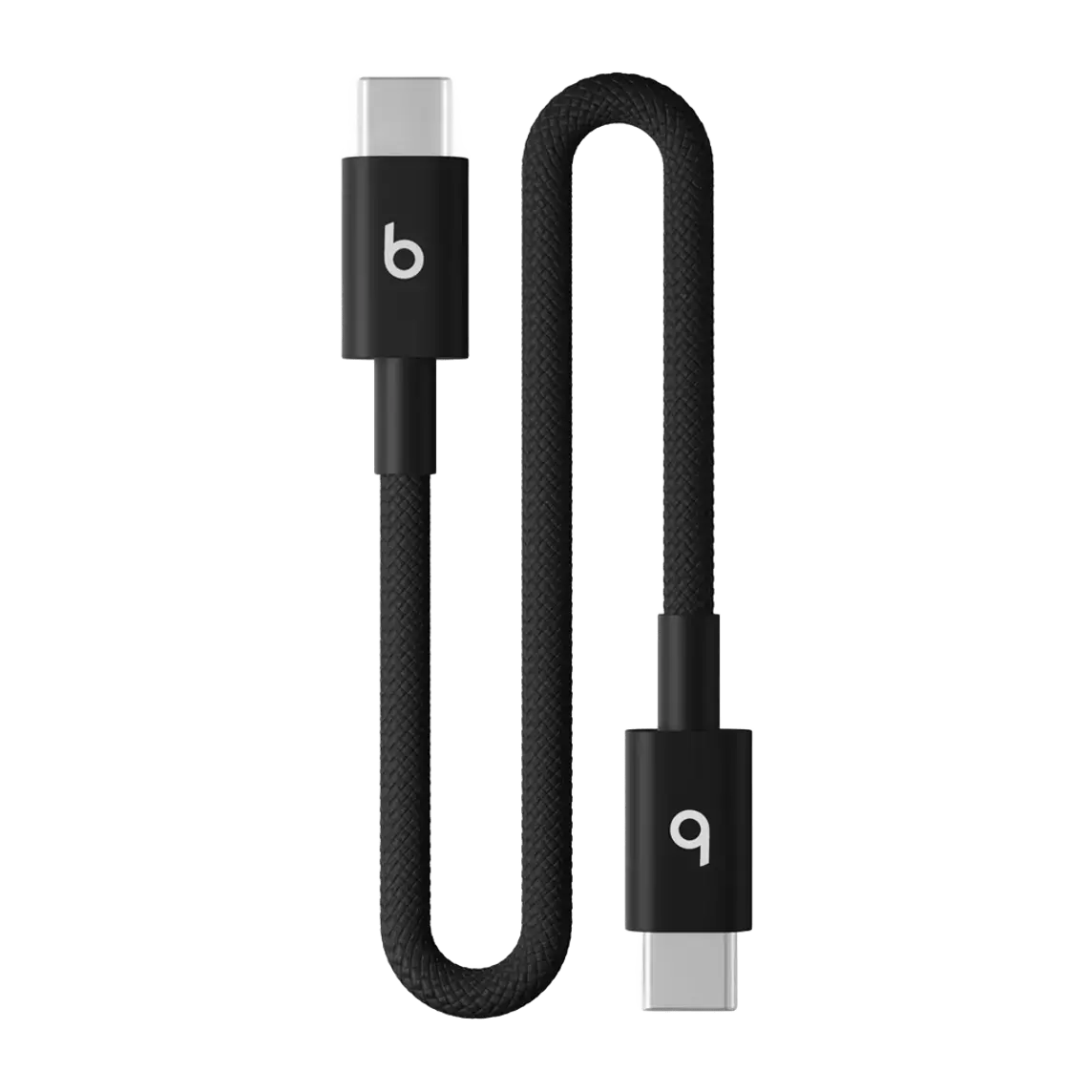 Кабель Beats USB-С to USB-C Woven Short Cable – Bolt Black (MEQ94)