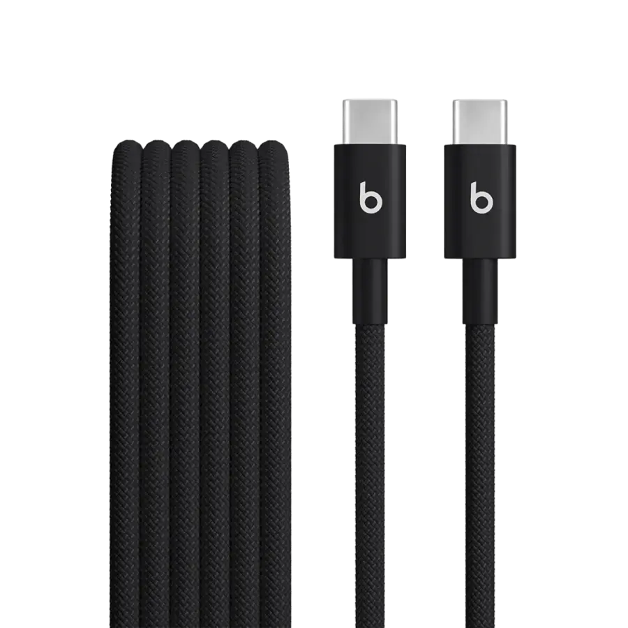 Кабель Beats USB‑C to USB‑C Woven Cable – Bolt Black (MDGA4)