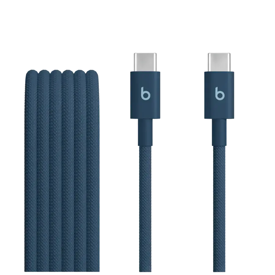 Кабель Beats USB‑C to USB‑C Woven Cable – Nitro Navy (MDGE4)