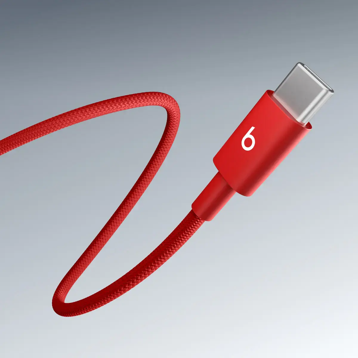 Кабель Beats USB‑C to USB‑C Woven Cable – Rapid Red (MDGF4)