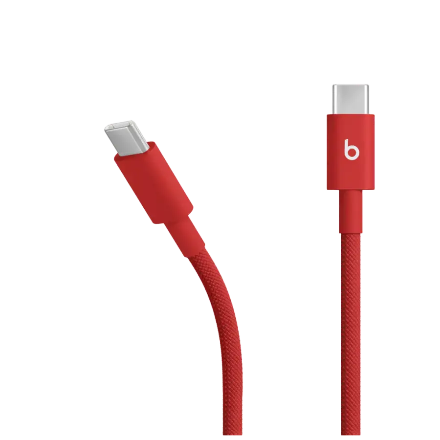 Кабель Beats USB‑C to USB‑C Woven Cable – Rapid Red (MDGF4)