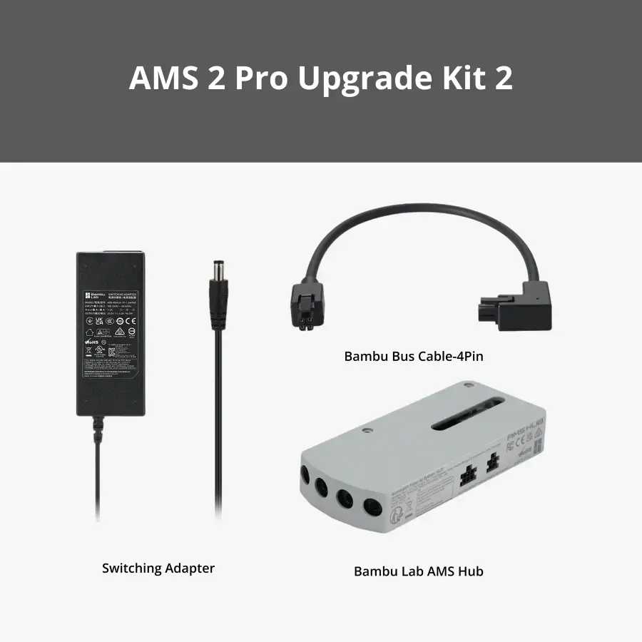 Комплект модернізації AMS 2 Pro Upgrade Kit 2 with AMS Hub