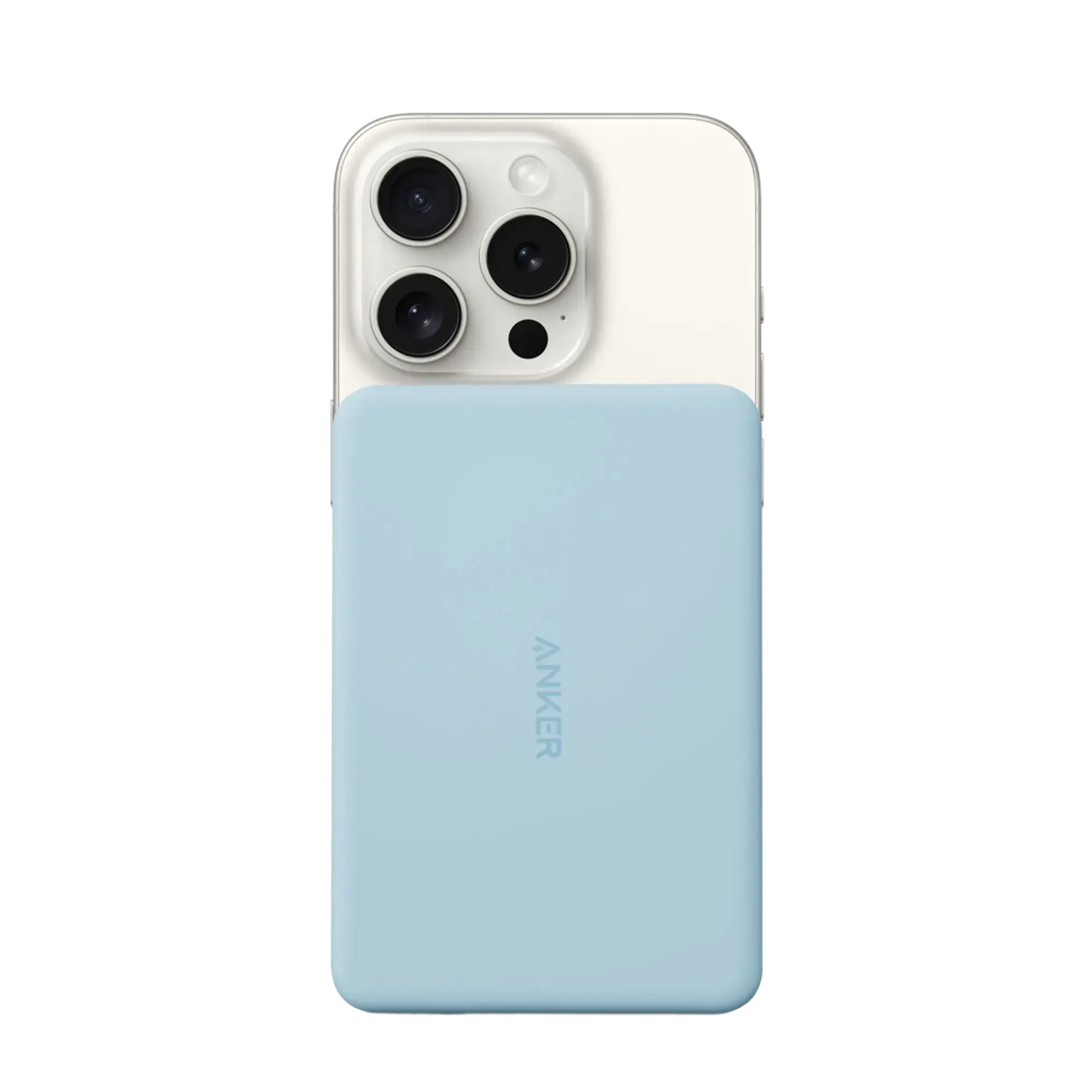 Магнитный павербанк Anker MagGo Power Bank [5K, Slim] - Blue (HRY02)