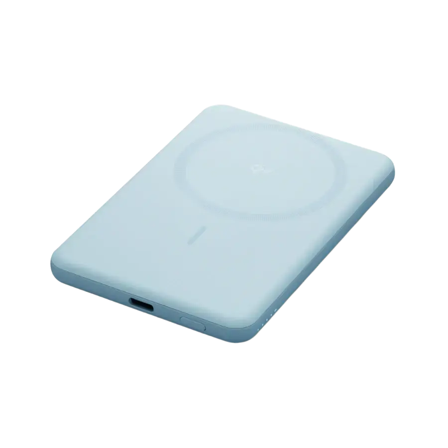 Магнитный павербанк Anker MagGo Power Bank [5K, Slim] - Blue (HRY02, A1667H31)