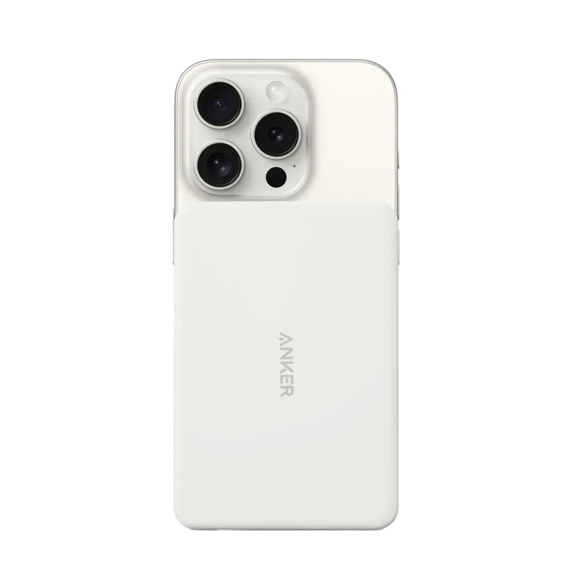 Магнітний павербанк Anker MagGo Power Bank [5K, Slim] - White (HRWY2)