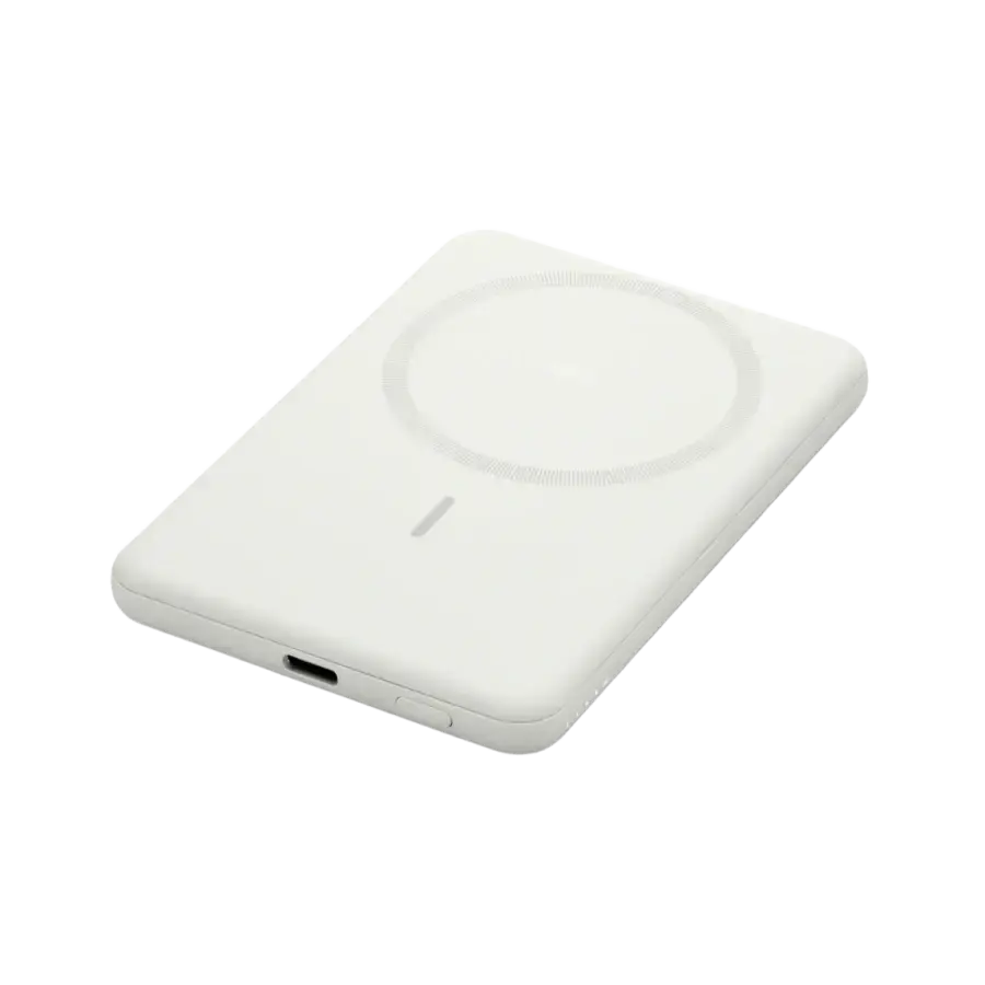 Магнітний павербанк Anker MagGo Power Bank [5K, Slim] - White (HRWY2, A1667H21)