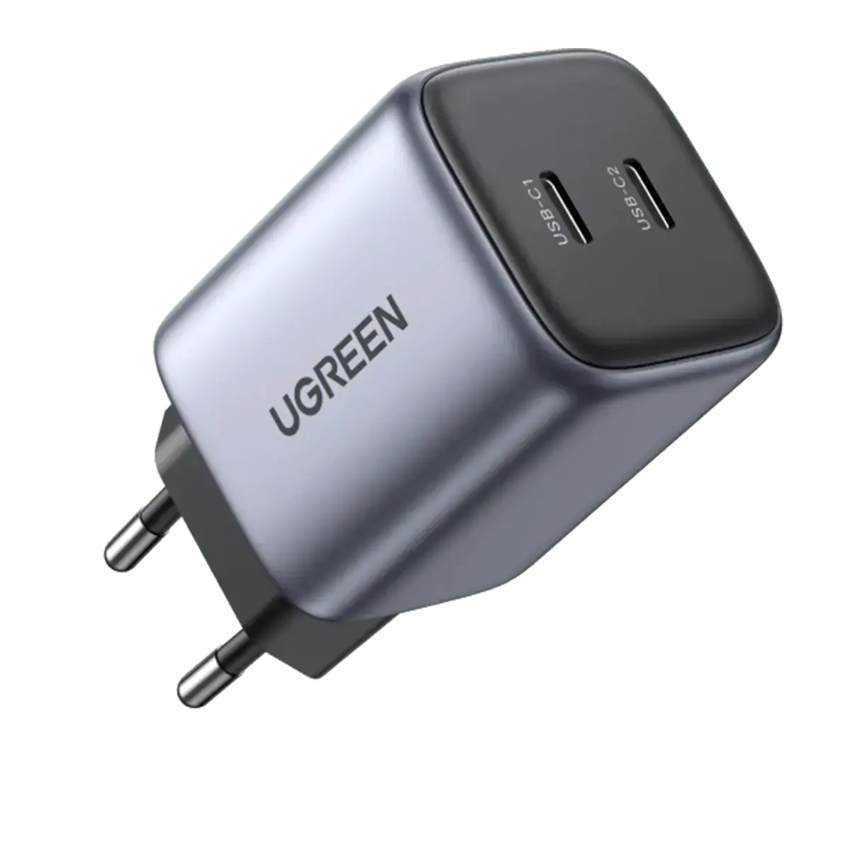 Мережевий зарядний пристрій UGREEN CD294 Nexode 45W USB-C GaN Charger-2 Ports Wall Charger (90573)