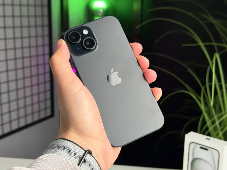 OPEN BOX Apple iPhone 15 128GB Black (MTP03) - Стан: ідеальний | Акумулятор: 100% | Комплектація: повний | Гарантія: 12 міс.