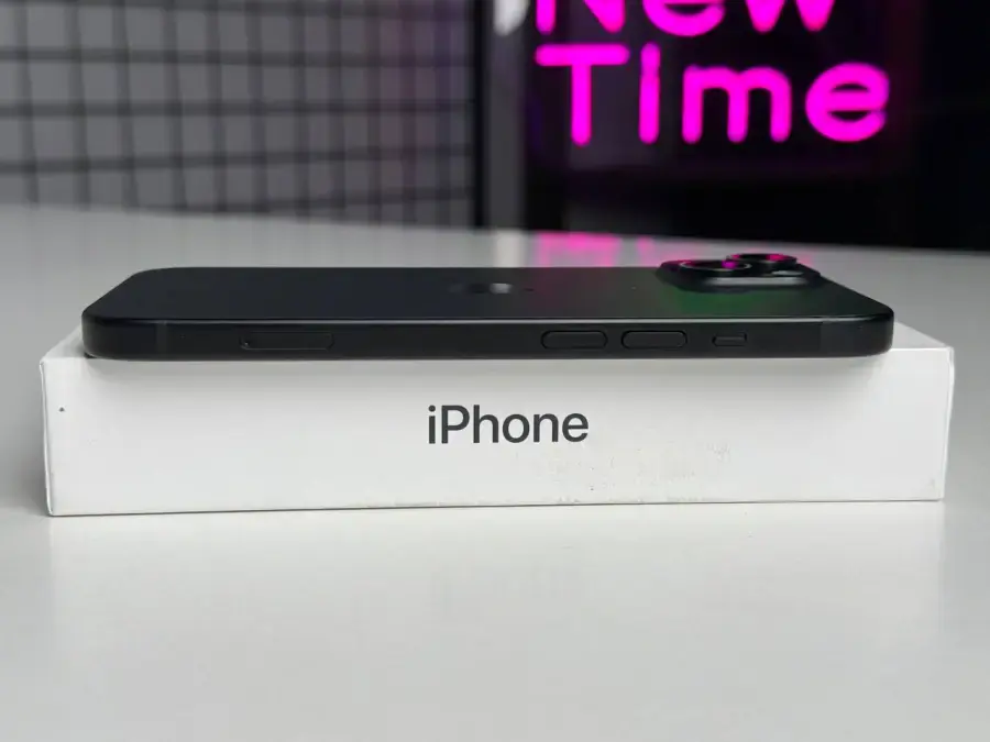 OPEN BOX Apple iPhone 15 128GB Black (MTP03) - Стан: ідеальний | Акумулятор: 100% | Комплектація: повний | Гарантія: 12 міс.