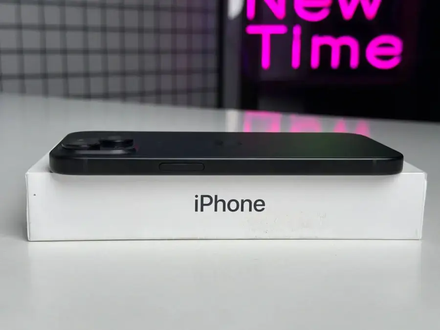 OPEN BOX Apple iPhone 15 128GB Black (MTP03) - Стан: ідеальний | Акумулятор: 100% | Комплектація: повний | Гарантія: 12 міс.