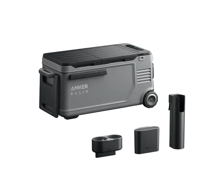 Портативний холодильник Anker SOLIX EverFrost 2 58L Electric Cooler + Road Trip Kit (A17A5)