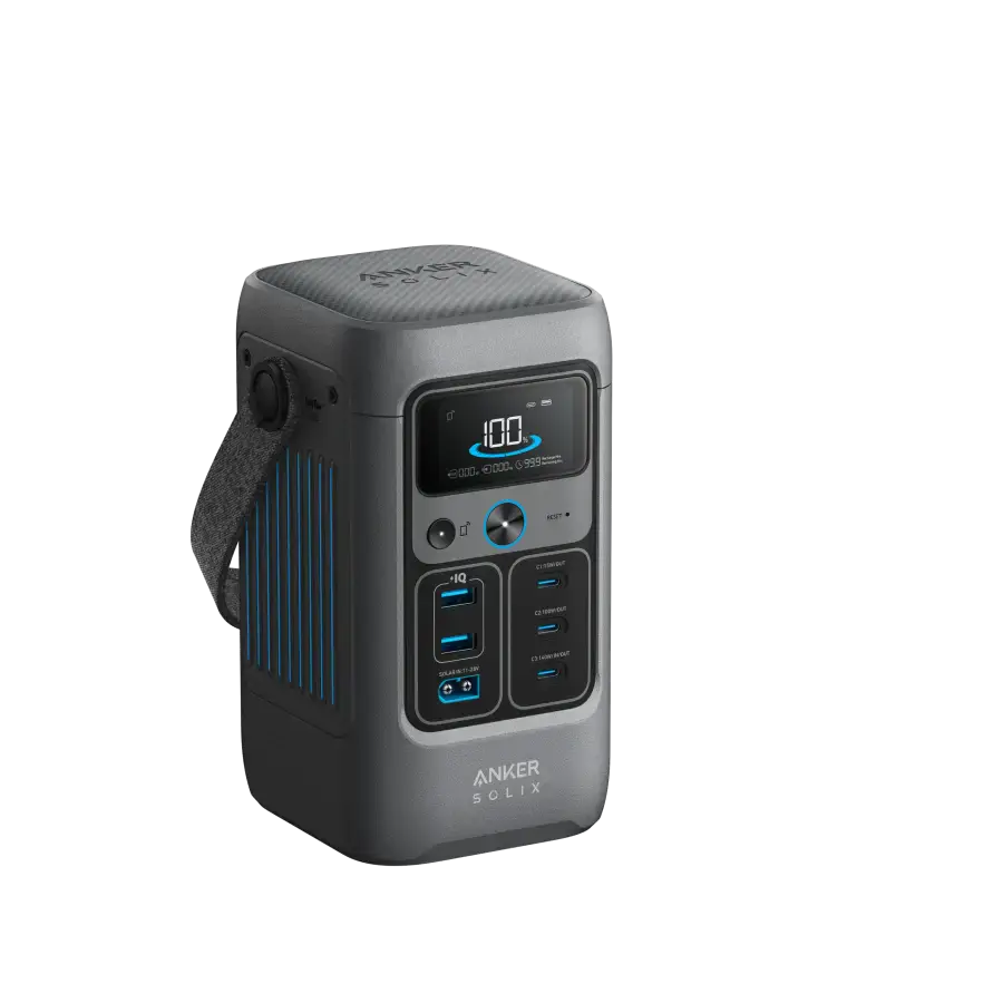 Портативний зарядний пристрій Anker SOLIX C200 DC 192Wh/60000mAh | 200W (A17270Z1)