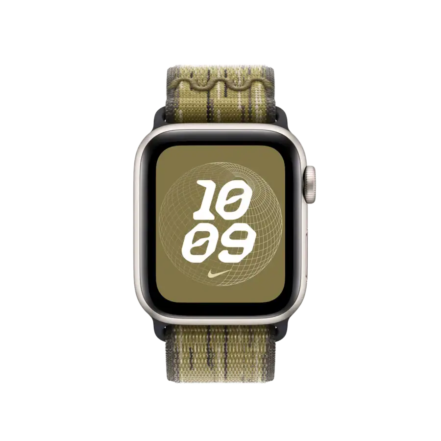 Ремінець Apple Green/Grey Nike Sport Loop для Apple Watch 38/40/41/42mm (MC1H4, MXTY3)