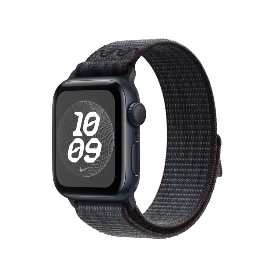 Ремінець Apple Black/Blue Nike Sport Loop для Apple Watch 38/40/41/42mm (MC1L4, MYJA3)