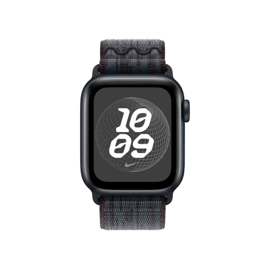Ремінець Apple Black/Blue Nike Sport Loop для Apple Watch 38/40/41/42mm (MC1L4, MYJA3)