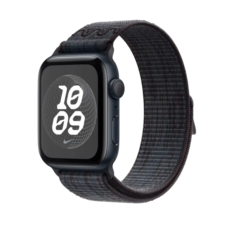 Ремінець Apple Black/Blue Nike Sport Loop для Apple Watch 42/44/45/49mm (MYJD3)
