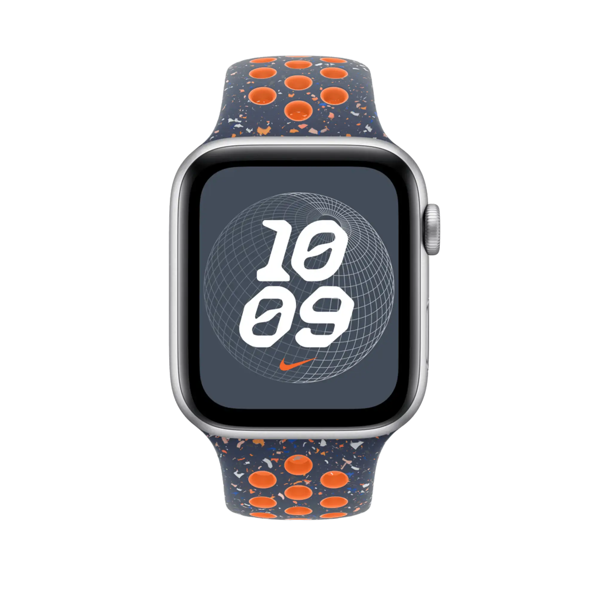 Ремінець Apple Blue Flame Nike Sport Band M/L для Apple Watch 44/45/46/49mm (MYLC3)