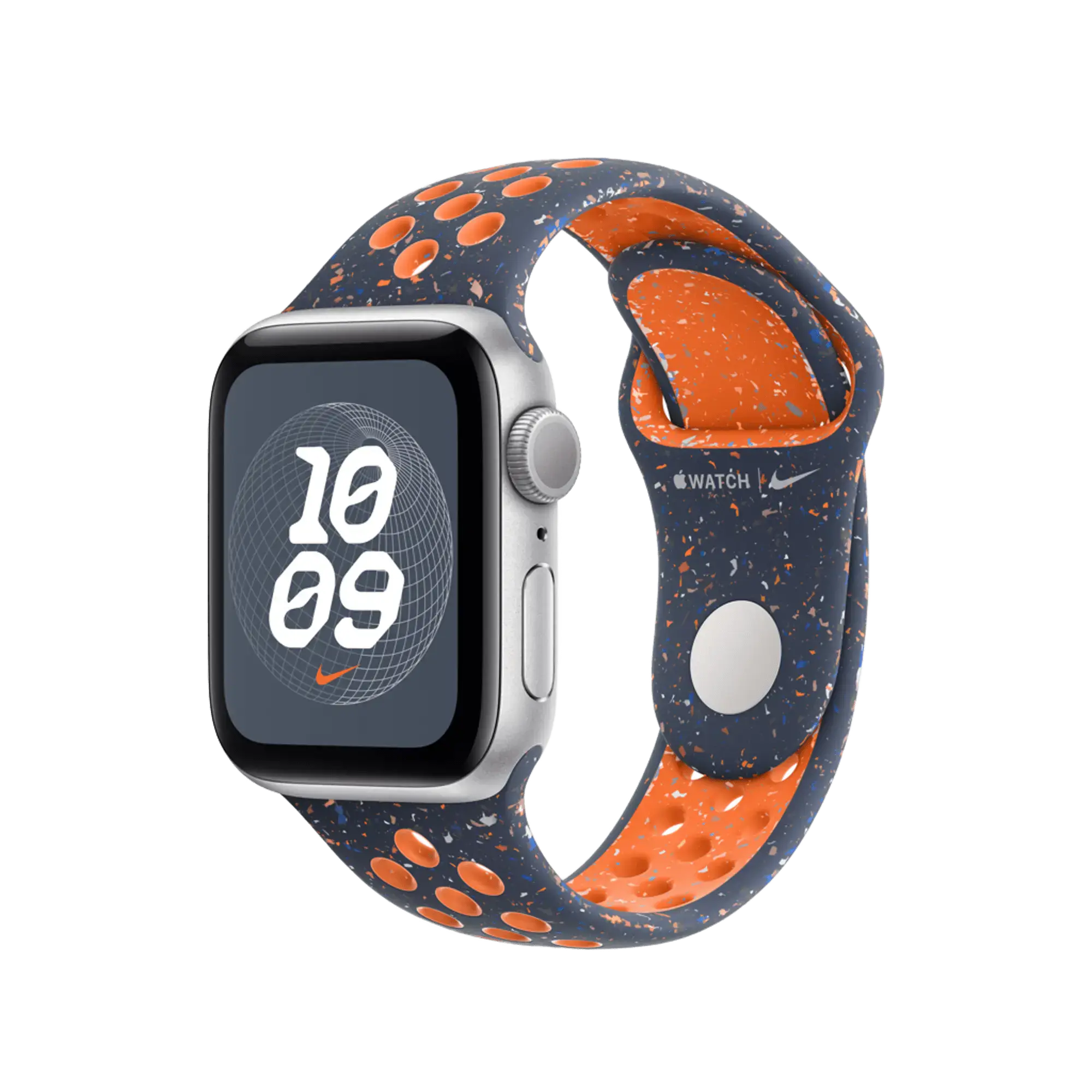 Ремінець Apple Blue Flame Nike Sport Band S/M для Apple Watch 38/40/41/42mm (MC2E4, MYJW3)
