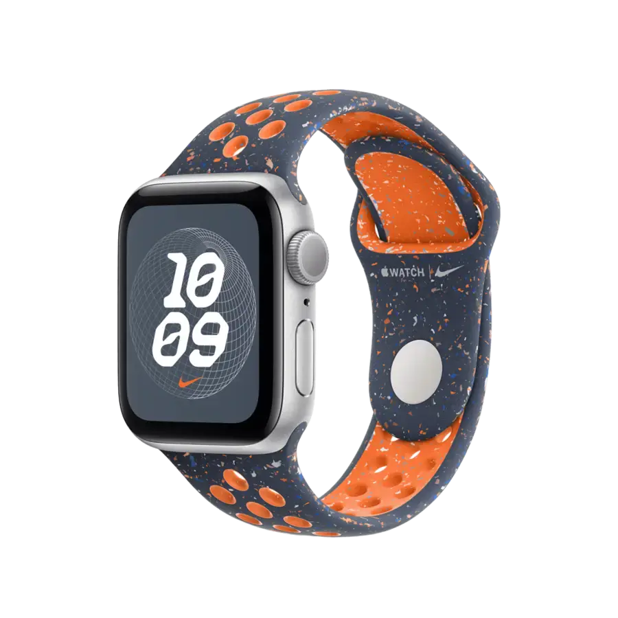 Ремінець Apple Blue Flame Nike Sport Band S/M для Apple Watch 38/40/41/42mm (MC2E4, MYJW3)