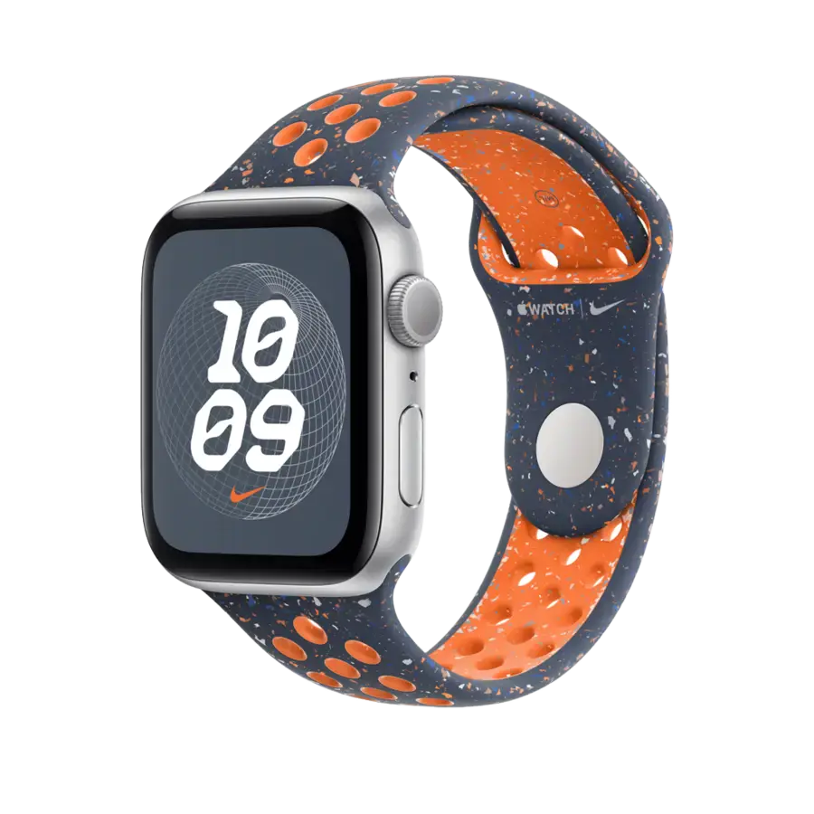 Ремінець Apple Blue Flame Nike Sport Band S/M для Apple Watch 44/45/46/49mm (MYLA3)