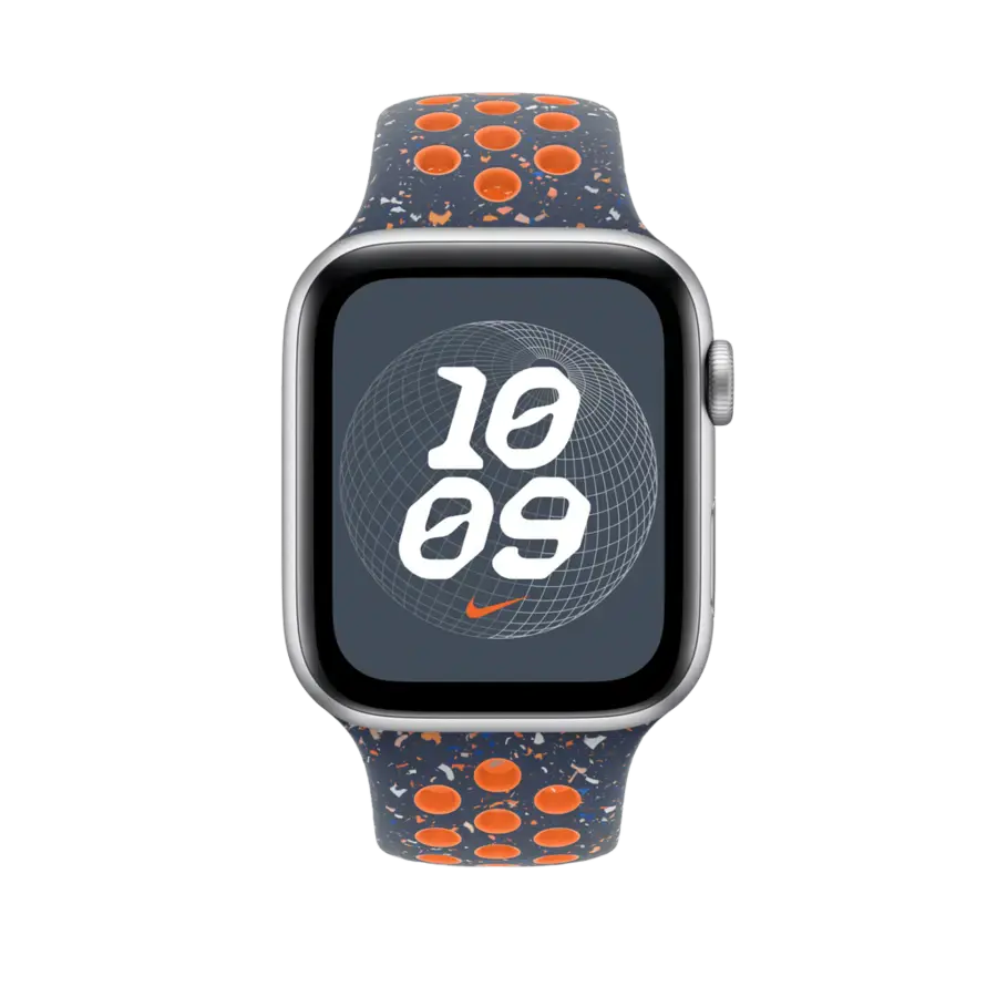 Ремінець Apple Blue Flame Nike Sport Band S/M для Apple Watch 44/45/46/49mm (MYLA3)