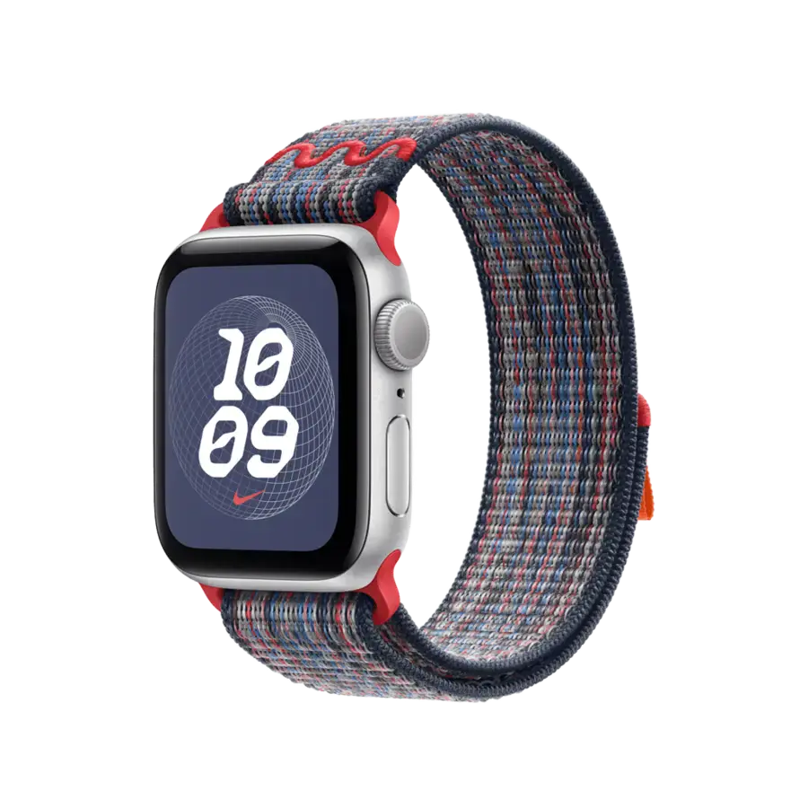 Ремінець Apple Blue/Red Nike Sport Loop для Apple Watch 38/40/41/42mm (MC1J4, MXU03)