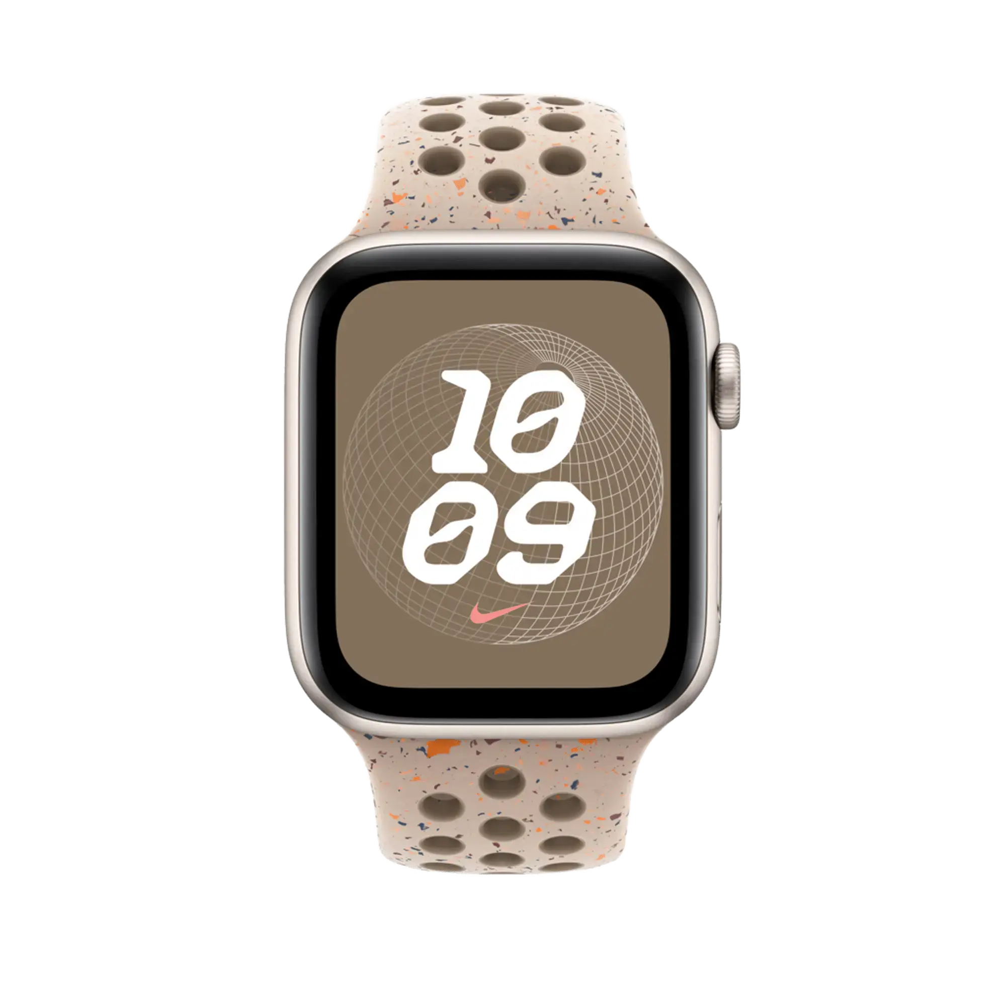Ремінець Apple Desert Stone Nike Sport Band S/M для Apple Watch 44/45/46/49mm (MYL83)